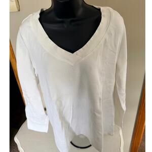 White 3/4 Sleeve from Fashion Bug 18/20W